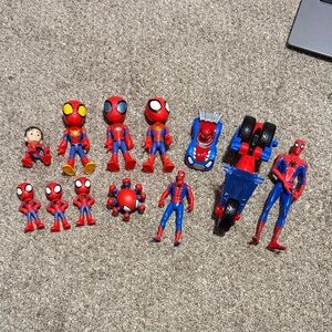 Marvel Spider-Man Action Figure Lot - Various figures